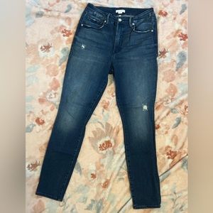 Like new Good waist Good American Jeans. Size 12/31